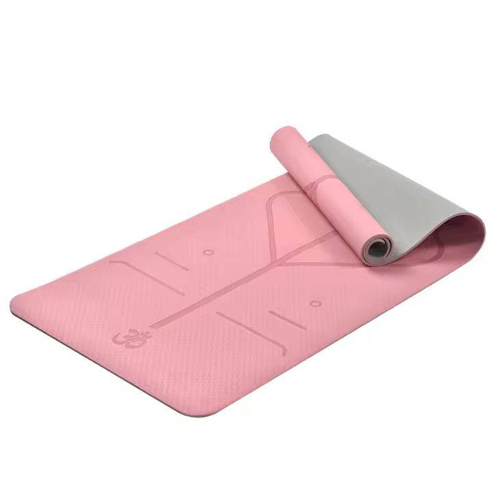 Esterilla Yoga con Correa y Bolsa | Esterilla Yoga Antideslizante | Esterilla Fitness Ideal para Gimnasio U Hogar. Exterilla Pilates 6mm o 10mm - Esterilla para Mujeres y Hombres. - 1