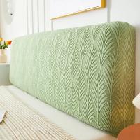 Funda De Cabeza De Cama Jacquard Sólida Con Encaje Cubierta De Hojas Incluyente Para Cama Moderna Y Hotel 100% Poliéster - details 8