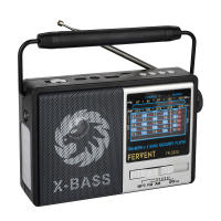 Radio Portátil Retro AM FM Con Altavoz Integrado Mejor Receptor Y Batería Recargable SW1-6/USB/TF Uso Interior Y Exterior - details 0