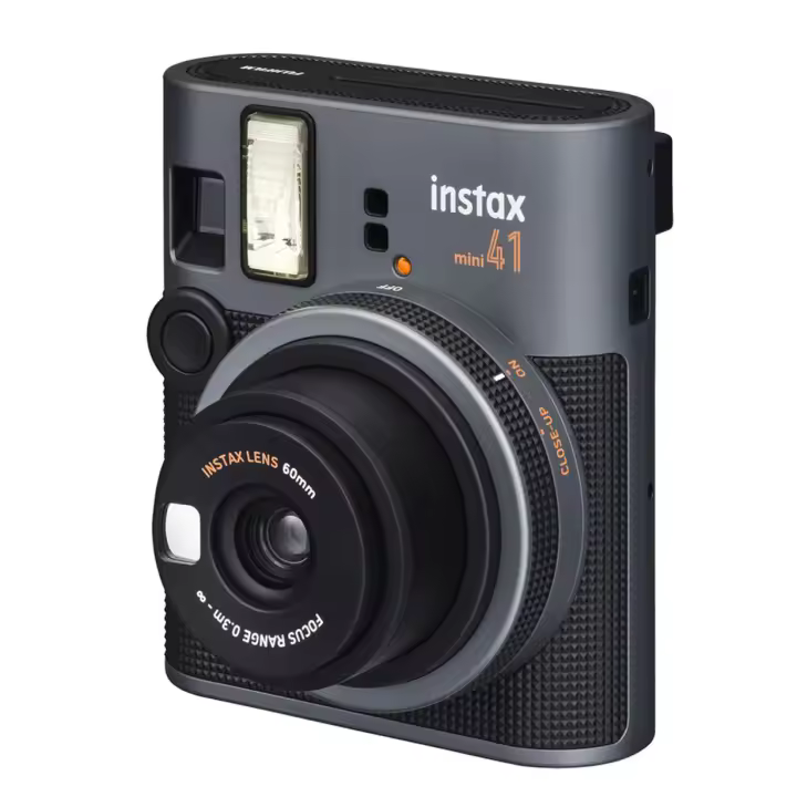 INSTAX MINI 41 - Cámara instantánea retro con modo selfie- FUJIFILM - 1