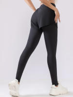 Pantalones De Yoga Para Mujer Cintura Alta Levanta Glúteos Conjunto Deportivo De Otoño E Invierno Vacaciones Correr Entrenamiento Profesional Talla Verdadera - details 4