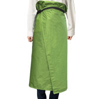 Falda Impermeable Media Cuerpo Para Camping Y Senderismo Tela De Nylon Transpirable Cierre De Cordón Para Hombres Y Mujeres - details 1