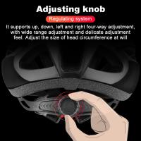 Casco De Bicicleta Para Hombres Ultraligero Competición MTB Con Tecnología De Enfriamiento Integrado Adecuado Para Cabeza De 55-60cm - details 12