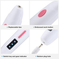 Mini Mole Pincel Eléctrico Para Eliminar Manchas De Grasa Verrugas Y Tatuajes Sin Dejar Marcas Ni Cicatrices Carga Directa Plug-In - details 6