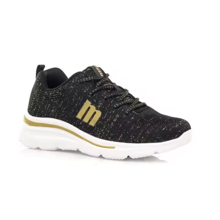 MUSTANG 69610 ZAPATILLAS NEGRO/ORO C50117 - 1