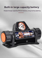Linterna Frontal LED Recargable Para Pesca Y Camping Con Luz XPE COB Y Imán Fuerte Super Brillante Resistente Al Agua Para Exteriores - details 7