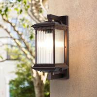 Luz De Pared Exterior Moderna Para Jardín Y Patio Villa Chinesa Corredor Balcón Luz De Puerta Nuevo Estilo Chino LED No Dimmable Protección IP55 Aluminio - details 0