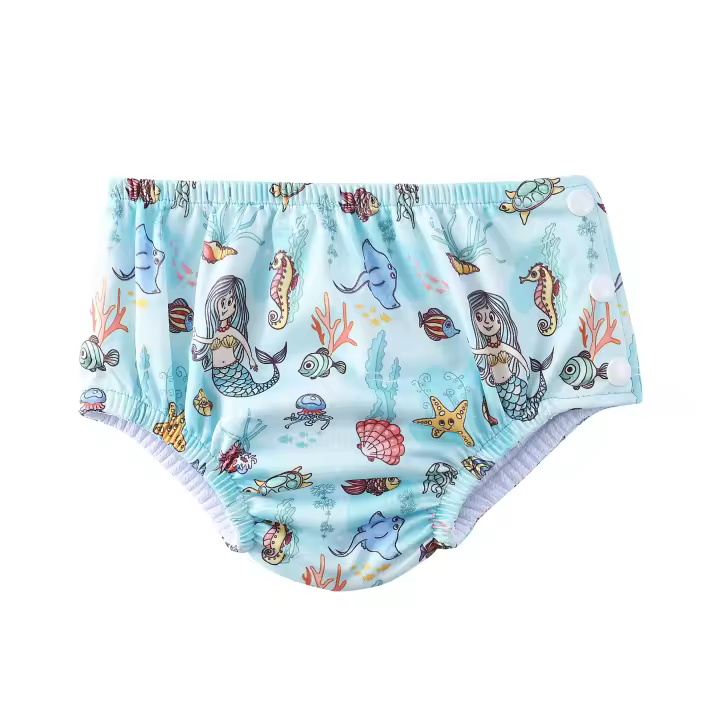 Pañales Bañadores para Bebés y Niños Pequeños 0-4 Años – Reutilizable y Ecológico – Máxima Protección Anti-Fugas – Ideal para Piscina y Playa DICACA NATURE. - 1