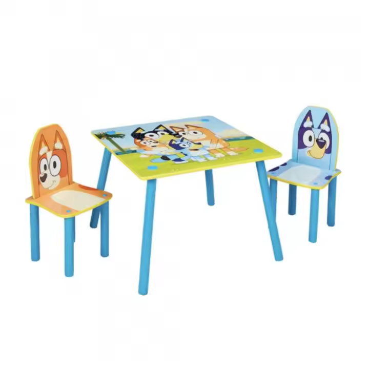 Juego de Mesa con 2 Sillas Bluey - 1