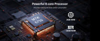 Reproductor MP3 De 80GB Con Bluetooth Y WiFi Pantalla Táctil De 4 Pulgadas Altavoces Integrados Lectura De eBooks Android HiFi Audio Digital Hasta 512 GB - details 4