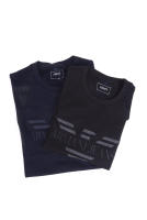 Armani Jeans AJ Camiseta Algodón Hombre Azul 3Y6T346JPRZ 1579 - details 1