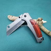Cuchillo Plegable BK DA107 Con Mango De Madera Hoja De Acero Inoxidable 5Cr15Mov Multiusos Para Supervivencia EDC Herramienta De Bolsillo Para Actividades Al Aire Libre - details 4