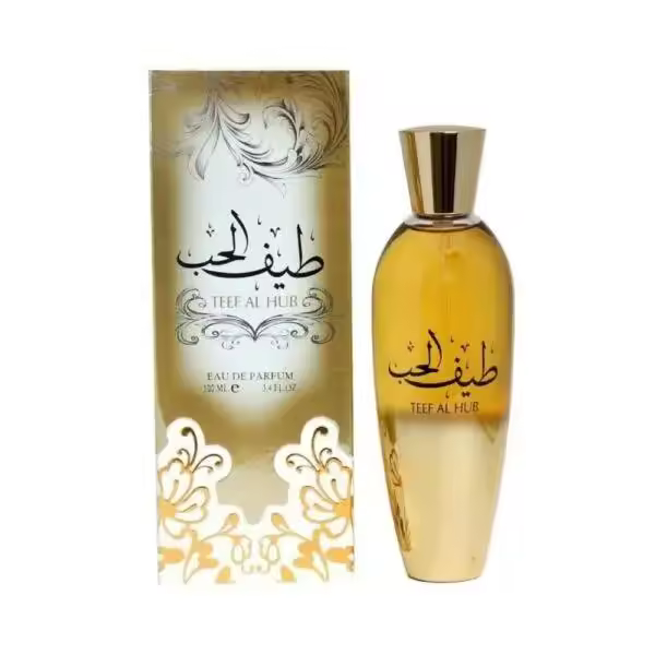Perfume arabe unisex Teef al Hub Al  Wataniah 100ml,Fragancia femenina y masculina duradera, sensual, única, Colonia de mujer y de hombre oriental NOVEDAD - 1