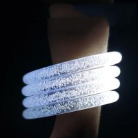 6pcs Pulseras LED Para Brillo En La Oscuridad Accesorios De Fiesta Para Halloween Boda Cumpleaños Propiedad Luminosa Que Brilla En La Oscuridad - details 6