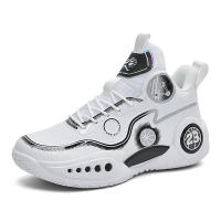Zapatos De Baloncesto Para Hombres Ligeros Y Transpirables Tenis De Entrenamiento Unisex Con Suela Antideslizante Y Almohadillado Alta Top Para Correr Y Deportes - details 14