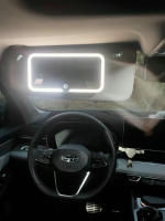 Espejo De Maquillaje Para Visera De Coche SEAMETAL Pantalla Táctil Con Luz Ajustable Y 3 Colores Universal Para Todos Los Modelos De Coche - details 0