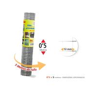 LILI HOME Malla Electrosoldada Galvanizada 1.5m x 5m Disponible en dos tamaños de cuadraditos (13 x 13 mm y 25 x 25 mm), lo que permite elegir la opción más adecuada para tus necesidades específicas. Fabricada en acero galvanizado, esta malla ofrece una e - details 5