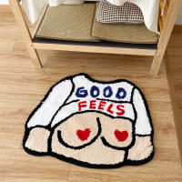 Alfombra De Baño Antideslizante Y Absorbente Para Pies Alfombrilla Pequeña Para Entrada Dormitorio Cómoda Alfombra De Muebles - details 5