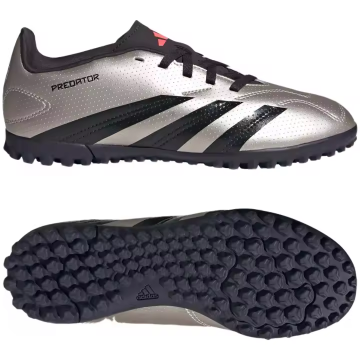 Calzado De Fútbol Adidas modelo Predator Club Tf J en color Metal - 1