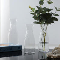 2pcs Vaso De Plástico Con Vaso Transparente Para Decoración De Flores Y Bouquets Estilo Clásico Para Festivales Y Decoración Del Hogar - details 0
