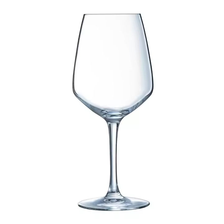 Arcoroc Vina Juliette - 6 Copas de Vino de Vidrio Transparente de 40CL, Fabricadas en Francia - 1
