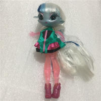 Muñeca De Peluche UnhaVerse Para Niñas Con Pelo Largo De 20cm Vestido Con Ropa Estilo Multicolor Regalo De Cumpleaños - details 27