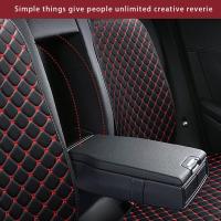 Cubierta De Asiento De Coche De Cuero PU Universal Anti-Rasguños Resistentes Al Desgaste Suaves Para Todas Las Estaciones Cojín De Espalda Minimalista Protector Contra Golpes - details 14