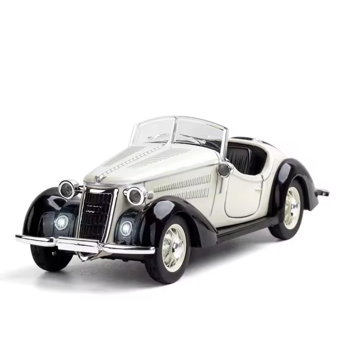 Modelo De Coche De Aleación WANDERER W25KROADSTER 1:32 Con Sonido Y Luz Vehículo De Retroceso Juguete De Decoración Para Niños - 1