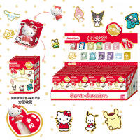 Muñecos De Colección Mini Sanrio Family Rice Grain Hello Kitty Kuromi Figuras De Acción Hechas a Mano Caja Sorpresa Para Niñas - details 2