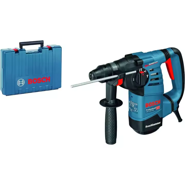 Bosch Professional GBH 3-28 DRE - Martillo perforador Azul (3,1 J, Ø máx. hormigón 28 mm, SDS plus, en maletín) - 1