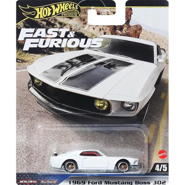 Hot Wheels Premium Fast & Furious 1969 Ford Mustang Boss 302 - 1