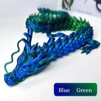 Juguete De Dragón 3D Imprimible De 30cm Modelo Articulado Flexible Adorno De Escritorio Para Decoración De Hogar Y Oficina Regalos Creativos Para Niños - details 5