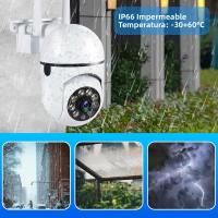 Cámara De Seguridad 5G Wifi 5MP CCTV PTZ IP Con Rastreo Inteligente Y Visión Nocturna De 4X Zoom Color Completo Exterior Impermeable - details 1
