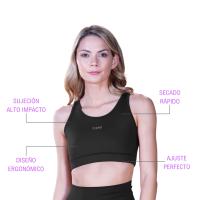 Sujetador Deportivo Mujer Alto Impacto Shock Absorber Top Courage Deporte Yoga Running Gym Ditchil - details 1