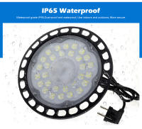 Floodlight LED UFO Industrial Lámpara De Baía Alta Impermeable Para Mercado Almacén Garage Gimnasio Fábrica Workshop - details 5