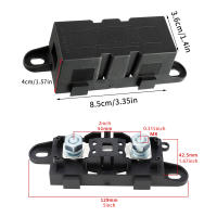2PCS MEGA Portador De Fusible Automóvil Tipo Plano Y ANL 30A-300A Soporte Para Fusibles De Tornillo ANM Y Hoja De Acero Al Carbono - details 2