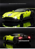 Modelo De Coche De Aleación Aston Martin Vulcan 1:32 Con Sonido Y Luz Vehículos Decorativos Juguetes Para Niños Regalo Metal - details 5
