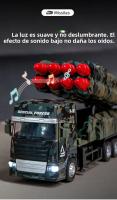 Modelo De Lanzador De misilesRocket De 1/32 Para Coche Juguete Cuerpo De Metal Puertas De Goma Abiertas Vehículos Militares De Aleación Regalos Para Niños - details 7