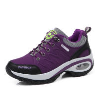 Zapatos De Trekking Para Mujer Cuero Sintético Y TPU Antideslizante Transpirables Para Caminata Montaña Senderismo Acampar Y Escalada - details 1