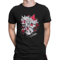 Camiseta De Algodón 100% Para Hombre Helluva Boss Con Diseño Impresionante Manga Corta Cuello Redondo Camisetas Casuales Transpirables Y Ligeros Para Todas Las Estaciones - details 0