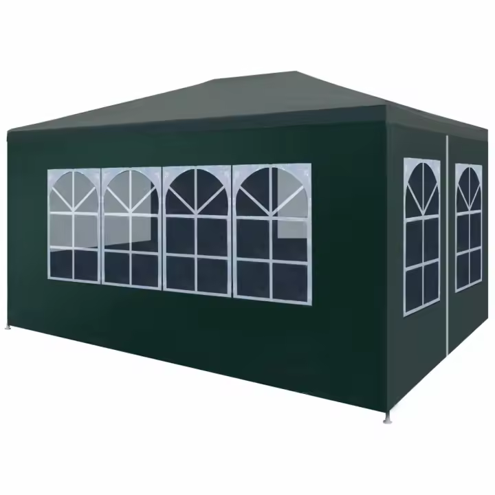 vidaXL Carpa para celebraciones verde 3x4 m - 1