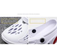 Zapatillas De Verano Para Hombre Sandalias Transpirables Con Agujeros Clogs De Talla Grande 49 Pantuflas De Playa Moda Flip Flops EVA - details 8