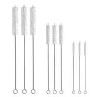 Limpieza De Botellas Y Tubos Con Cepillo De Acero Inoxidable Set De 10 Pinceles Suaves Para Vajilla Y Vidrio Herramienta De Cocina Ecológica Y Duradera - details 12