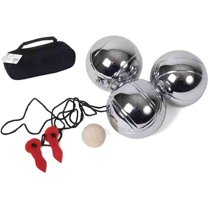 Gerimport Juego de Petanca 3 Bolas 73 Mm - Alta Calidad y Fácil de Transportar - 1