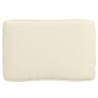 Cojín Exterior vidaXL Crema Poliéster 120 x 12 x 80 cm - details 5