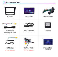 Junsun Android 13 Radio Para Mercedes Benz E class W211 E300 2002 2003 2004 2005 2006 2007 2008 2009 2010 DSP Navegación GPS Reproductor Multimedia 2 DIN Inalámbrico CarPlay Android Auto Radio - details 25