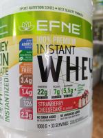 EFNE PROTEÍNA WHEY 100% SABOR CHEESECAKE 2 kg - Proteína de suero de leche pura para deportistas exigentes - details 0