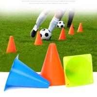 Bandeja De Bandera De Fútbol 18cm Con Conos De Entrenamiento Plano Y Rodillo Pila De Barrera De Marcado De Obstáculos Para Deportes - details 0