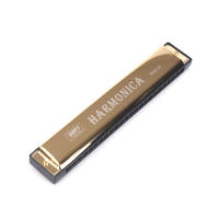 Harmonica Profesional De 24 Agujeros Para Principiantes Instrumento Musical De Metal Organ Blues Harp Harmonium - details 6