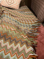 Manta Boho Azteca Baja Estilo Geométrico Tapiz Colgante Para Sofa Cubierta Slipcover Decorativa De Poliéster/Celulosa Manta Portátil Para Adultos - details 2